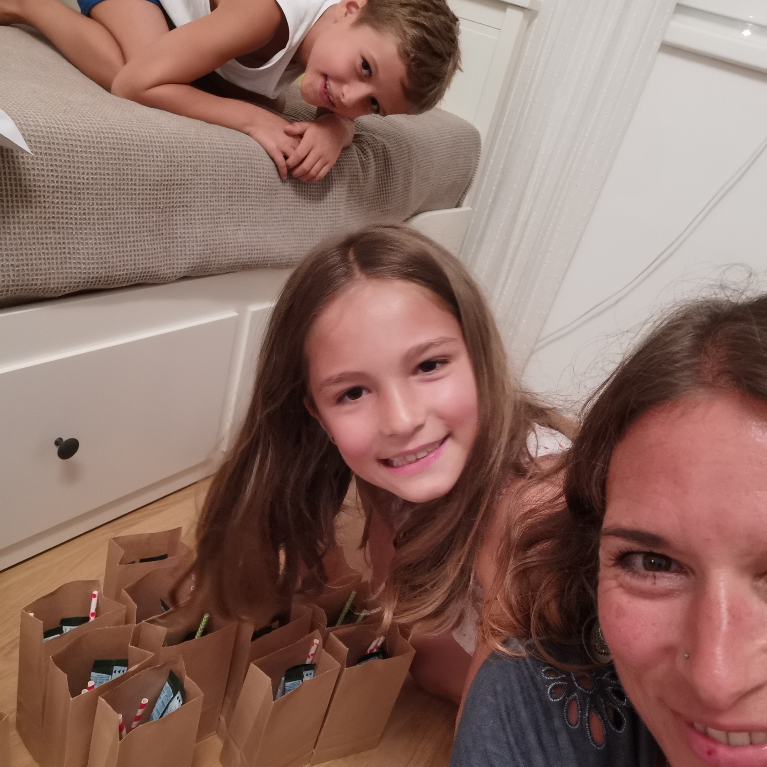 Mit den Kids zu arbeiten macht Spaß